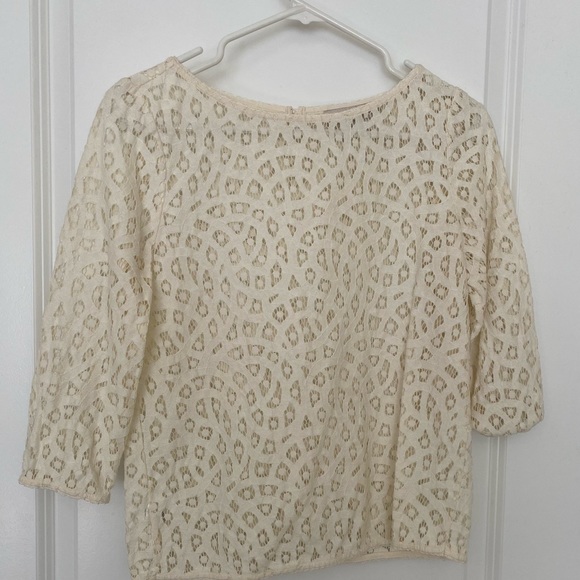 LOFT Tops - Loft Women’s XS Off White Lace Blouse